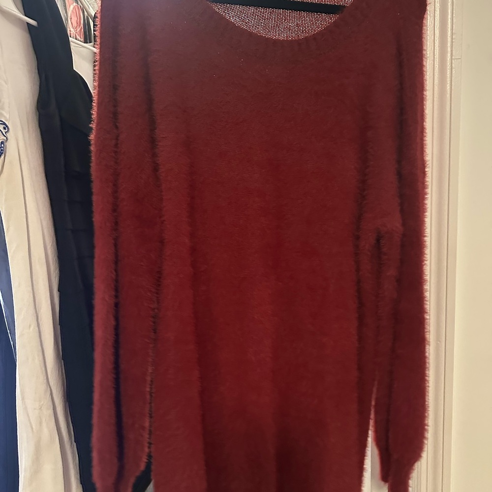 Elegant Red Sweater